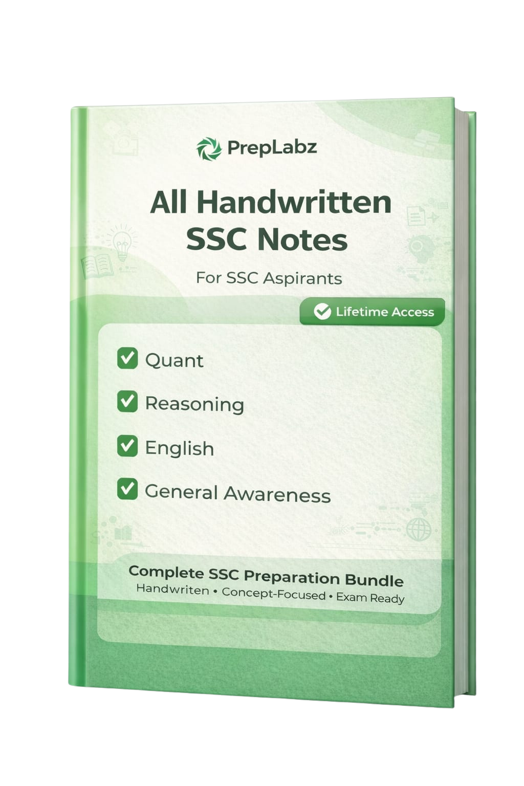 Ssc Notes.pdf Landing Page Design